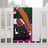 DJ Baby Soft Fleece Baby Blanket