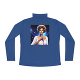 R&B singer Ladies Quarter-Zip Pullover