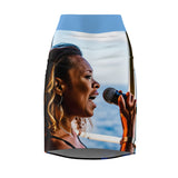 Singer Women's Pencil Skirt (AOP)