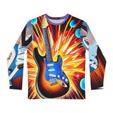 Guitar Mind Men's Long Sleeve Shirt (AOP)