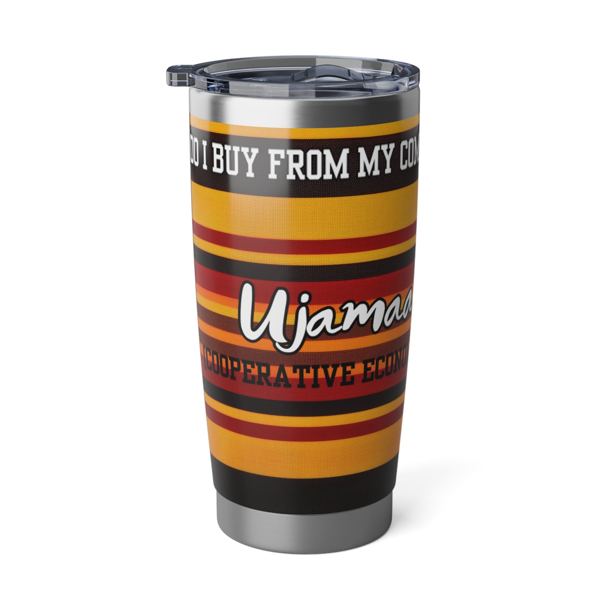 Kwanzaa Day 4: "Ujamaa" Vagabond 20oz Tumbler