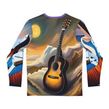 Guitar Mind Men's Long Sleeve Shirt (AOP)