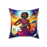 Spun Polyester Square Pillow