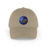 Low Profile Baseball Cap / Blue World Market Logo