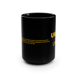 "Umoja" Black Kwanzaa Mug, 11oz/ 15oz