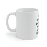 "I play guitar and I know things"  2 Ceramic Mug (11oz)